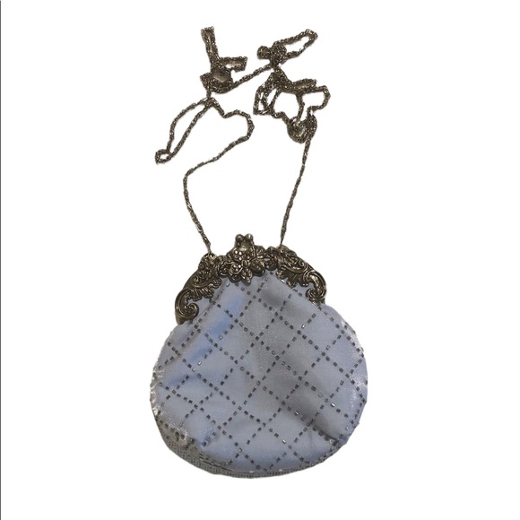 Jessica McClintock vintage light blue bag - Picture 1 of 5